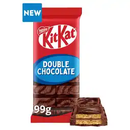 Tesco KitKat Double Chocolate Sharing Bar 99g offer
