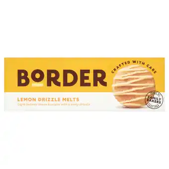 Tesco Border Lemon Drizzle Melts 150g offer