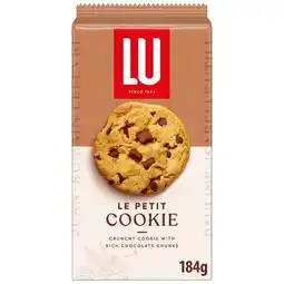 Tesco LU Le Petit Cookie with Chocolate Chips 184g offer