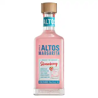 Tesco Olmeca Altos Margarita Strawberry 750ml offer