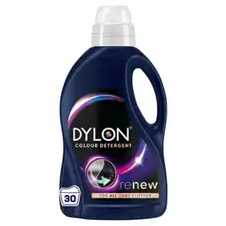Tesco Dylon Renew Colour Detergent - Dark Clothes 1.5L offer