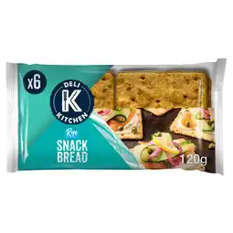Tesco Deli Kitchen 6 Rye Snackbreads offer