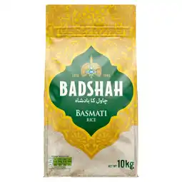 Tesco Badshah Superior Aged Basmati Rice 10Kg offer