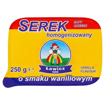 Asda Lowicz Soft Cheese Vanilla Flavour offer