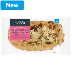 Morrisons Morrisons The Best Red Onion & Cheese Pantofola 265g offer