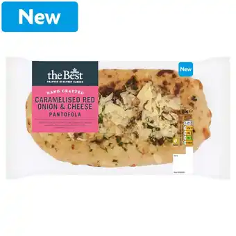 Morrisons Morrisons The Best Red Onion & Cheese Pantofola 265g offer