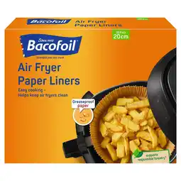 Morrisons Bacofoil Air Fryer Paper Liners 20 Pack offer