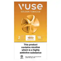 Morrisons Vuse Originals Golden Tobacco E-Liquid Pods 18mg offer