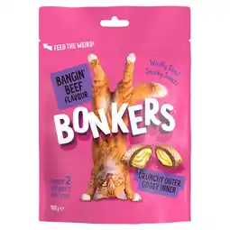 Morrisons Bonkers Cat Treats Bangin Beef Flavor offer