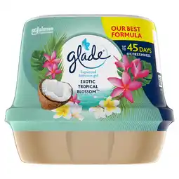 Morrisons Glade Tropical Blossoms Bathroom Gel offer