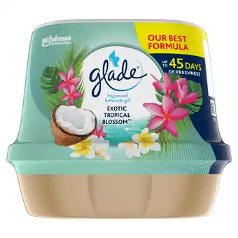 Morrisons Glade Tropical Blossoms Bathroom Gel offer