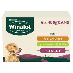 Morrisons Winalot Classics Mixed Meat In Jelly Chicken Dog Food 6 x 400g offer