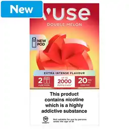 Morrisons Vuse Pod Refills Double Melon 20mg offer