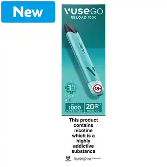 Morrisons Vuse Reload Pen Mint Ice 20mg offer