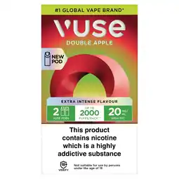 Morrisons Vuse Pod Refills Double Apple 20mg offer
