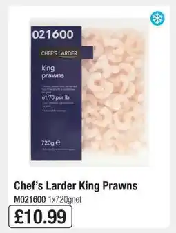 Makro Chef’s Larder King Prawns offer