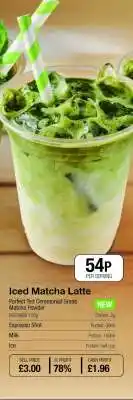 Makro Iced Matcha Latte offer