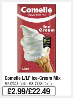 Makro Comelle L/LF Ice-Cream Mix offer
