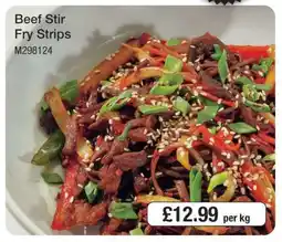 Makro Beef Stir Fry Strips offer