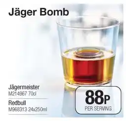 Makro Jäger Bomb offer