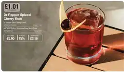 Makro Dr Pepper Spiced Cherry Rum offer