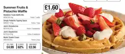Makro Summer Fruits & Pistachio Waffle offer