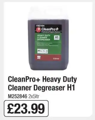 Makro CleanPro+ Heavy Duty Cleaner Degreaser H1 offer