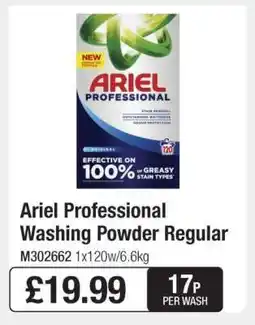 Makro Ariel Professional Washing Powder Regular offer