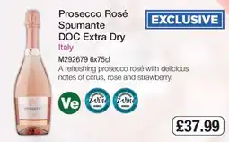 Makro Prosecco Rosé Spumante DOC Extra Dry offer
