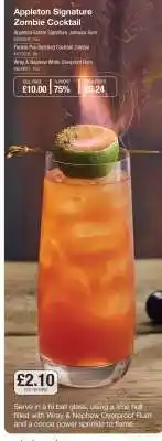 Makro Appleton Signature Zombie Cocktail offer