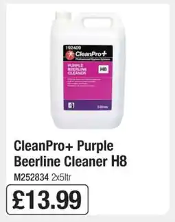 Makro CleanPro+ Purple Beerline Cleaner H8 offer