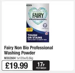 Makro Fairy Non Bio Professional Washing Powder offer