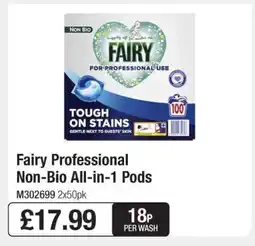 Makro Fairy Professional Non-Bio All-in-1 Pods offer