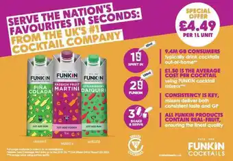 Makro Funkin Cocktails offer