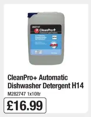 Makro CleanPro+ Automatic Dishwasher Detergent H14 offer