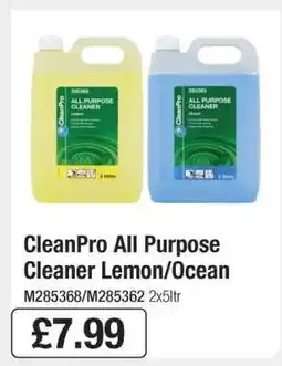 Makro CleanPro All Purpose Cleaner Lemon/Ocean offer