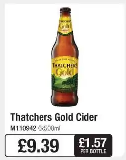Makro Thatchers Gold Cider offer