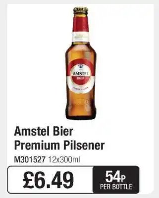 Makro Amstel Bier Premium Pilsener offer