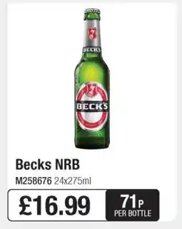 Makro Becks NRB offer