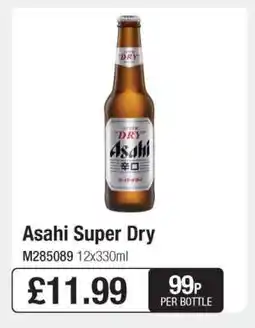 Makro Asahi Super Dry offer