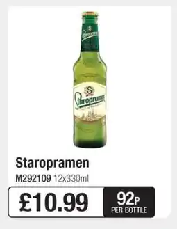 Makro Staropramen offer
