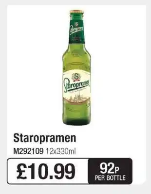 Makro Staropramen offer