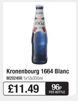 Makro Kronenbourg 1664 Blanc offer