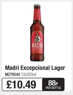 Makro Madri Excepcional Lager offer