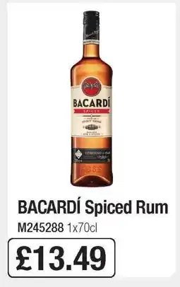 Makro BACARDÍ Spiced Rum offer