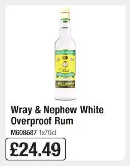 Makro Wray & Nephew White Overproof Rum offer