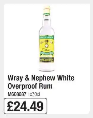 Makro Wray & Nephew White Overproof Rum offer