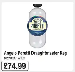 Makro Angelo Poretti Draughtmaster Keg offer