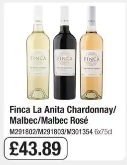 Makro Finca La Anita Chardonnay/Malbec/Malbec Rosé offer