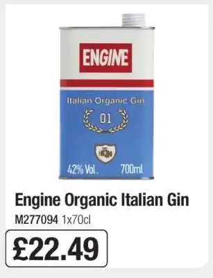 Makro Engine Organic Italian Gin offer
